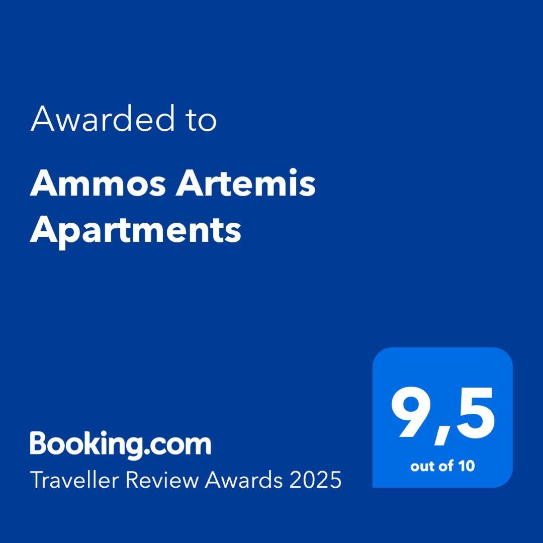 Ammos Artemis Apartments Kültér fotó